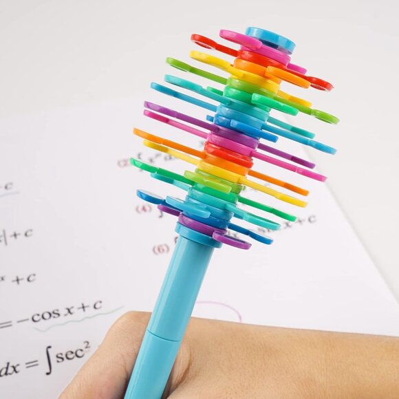 PICK ONE FIDGET Multicolor Relaxation Calming Ballpoint Pen NEW - Picture 5 of 5
